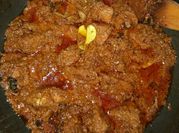 Gambar gajih sapi rendang