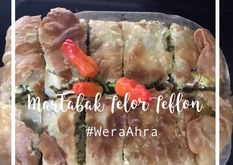 Recook : martabak telor teflon