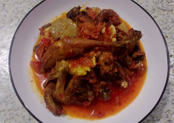 Resep Ayam Balado oleh Wasri Febriyanti (YT: Dapur Wasri) - Cookpad