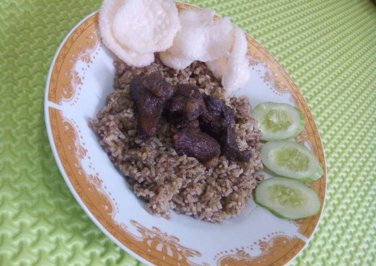 Resep Nasi kebuli sapi rice cooker Anti Gagal