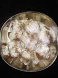 Buckwheat flour dumplings in yogurt (kutti ka dahi vada)