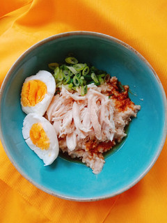 Foto resep 130. Bubur ayam oatmeal