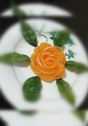 عکسی از دستور 🍊 تزئین نارنگی و پرتقال 🍊