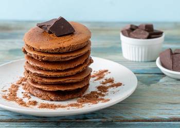 Masakan Unik Ngabuburit ! Baking Bersama Anak: Pancake Cokelat Ala Parrot Yummy Mantul