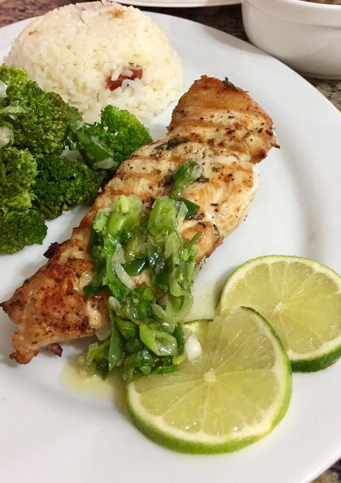 Una foto de Churrasco de pollo