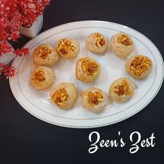 A picture of Sukhi Bhel Golgappe.