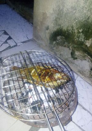 A picture of Grilled fish.
