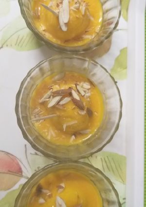 A picture of Rasgulla Aamrakhand.
