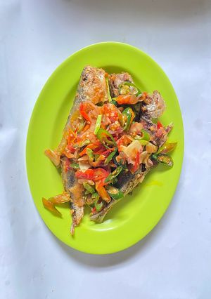 Foto resep Ikan kembung tumis cabe bawang