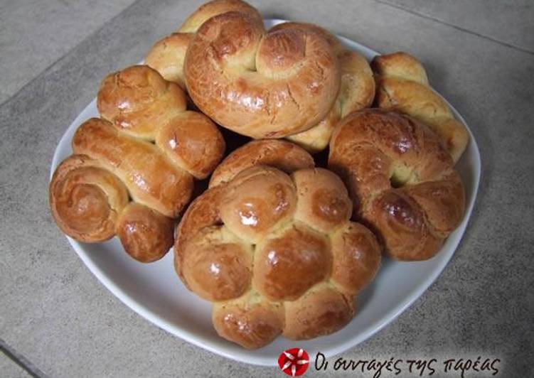 Recipe of Appetizing Easter cookies (koulourakia)