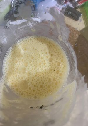百香果牛奶 的食譜成品照片