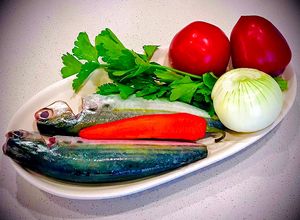 Hình của món Cá Nục Nấu Ngót.