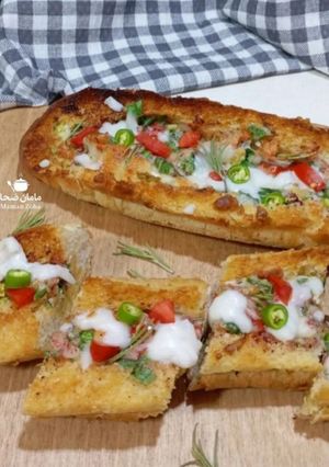 عکسی از دستور ساندویچ تخم مرغ