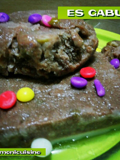 Foto resep Es gabus (hunkwe) coklat