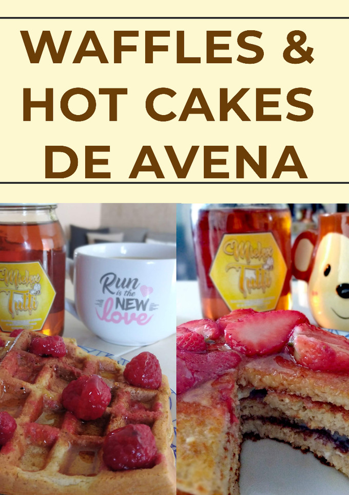 Una foto de Waffles/Hot Cakes de avena