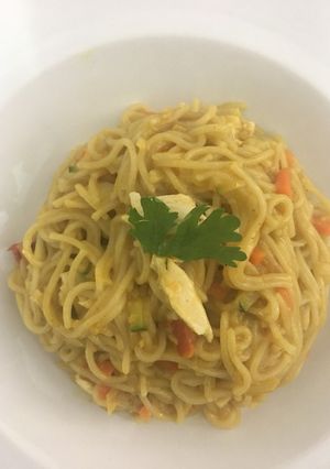 Foto principal de Noodles de pollo al curry