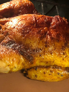 A picture of Roasted chicken.