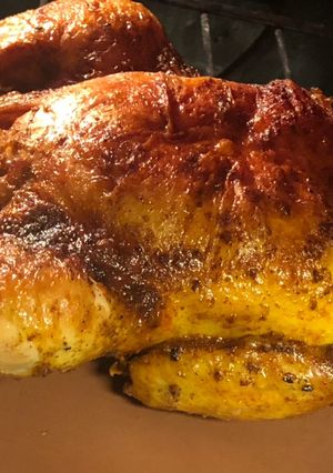 A picture of Roasted chicken.