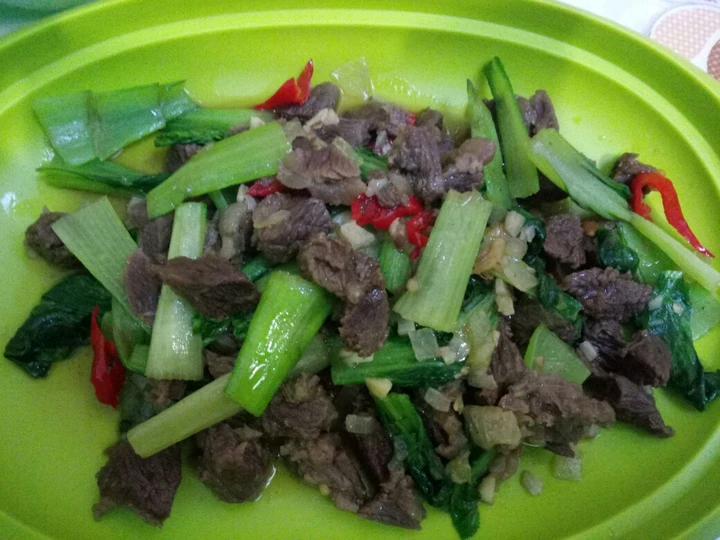 Langkah Mudah untuk Membuat Resep Tumis Sapi Pokcoy Anti Ribet, Enak