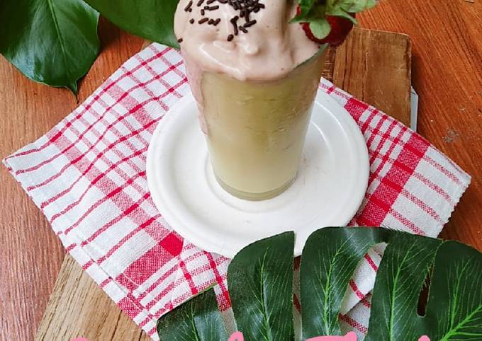 Bagaimana Menyiapkan Avocado Float, Enak