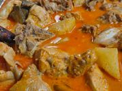 Gambar kalio ayam kampung