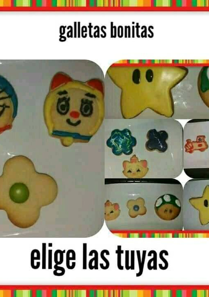 Una foto de Galletas decoradas de mantequilla