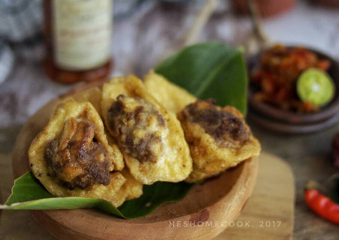 Tahu Isi Daging Cincang