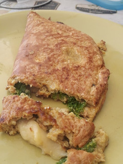 Una foto de Omelette saludable de kale