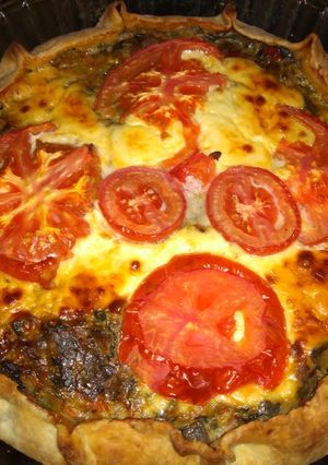 A picture of Vegetable Tart (Diabetic-Friendly).