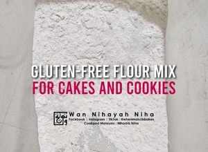 Gambar Adunan Tepung Tanpa Gluten Untuk Kek dan Biskut