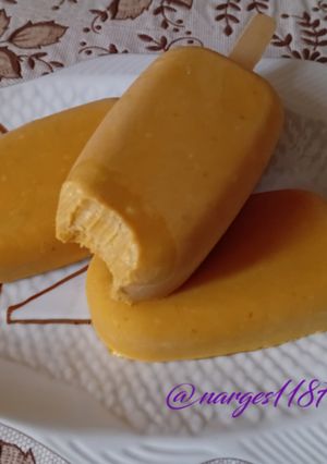 عکسی از دستور 🍦🧉بستنی زعفرانی با شکر سرخ🧉🍦