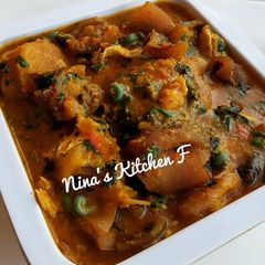 A picture of Ogbono soup.