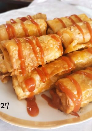 عکسی از دستور بورک گوشت و قارچ