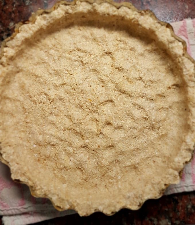 Una foto de Masa avena para tartas (sin harina)