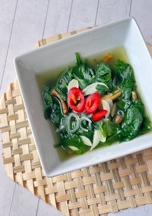 Foto resep Sayur Bening Bayam (2)