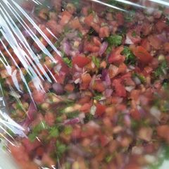 A picture of Kachumbari.
