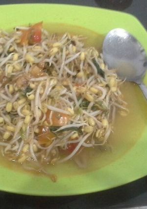 Foto resep sayur tauge tumis simple