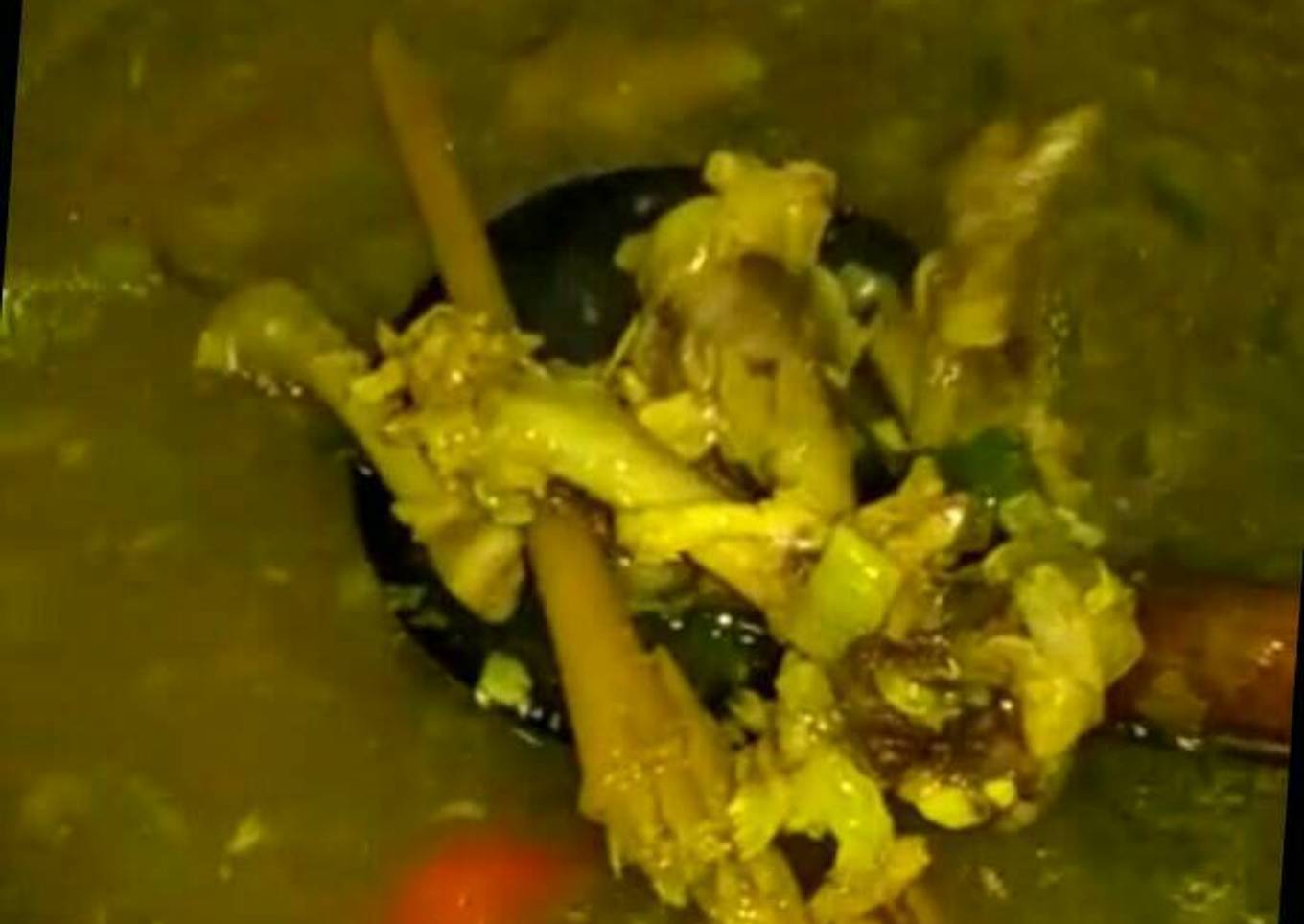 Kuah Soto Balungan Ayam