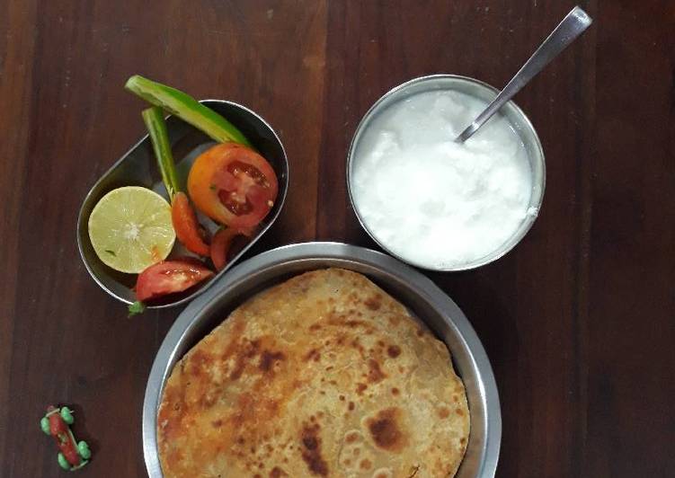 Hing zeera, masala mix parantha