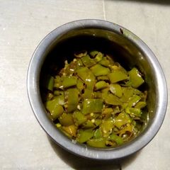 A picture of Mirchi ki Sabji.