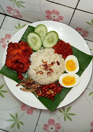 Foto resep Nasi Lemak