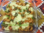 A picture of macroni cheese
