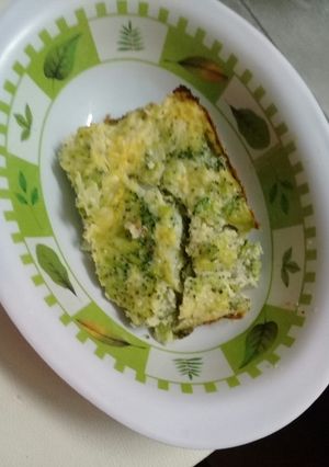 Una foto de Budín de brócoli👸