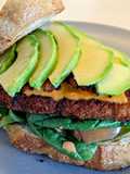 Schnitzel Sandwich with Crispy Bacon