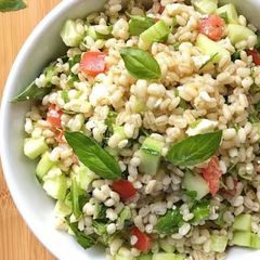 Barley salad A picture of Barley salad.