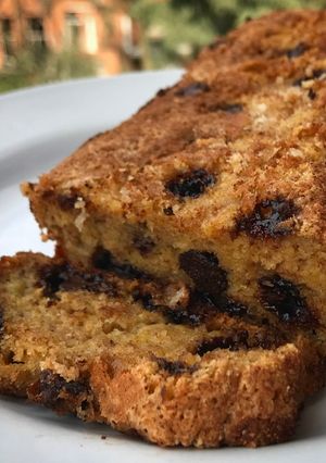 Una foto de Budín de banana integral saludable sin aceite, ni azúcar! Con avena