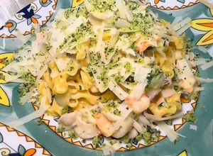 Foto de Tagliatelle com Camarão e Lascas de Parmesão