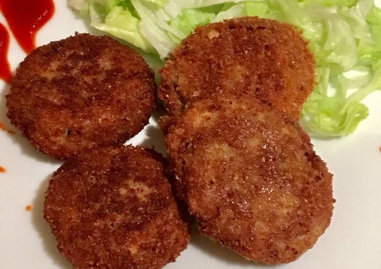 Easiest Way to Prepare Homemade Fish Cutlets