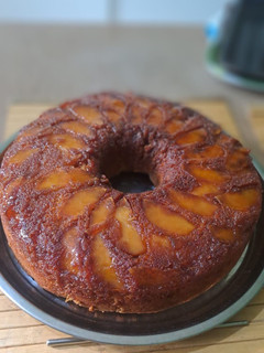 Una foto de Budín de manzana 🍎