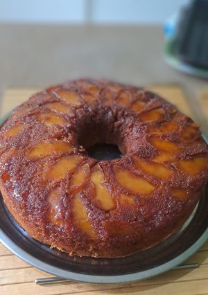 Una foto de Budín de manzana 🍎